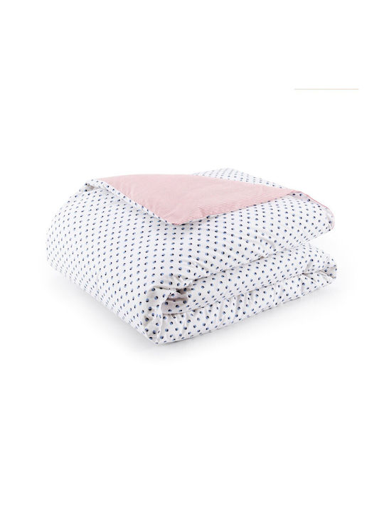 Tommy Hilfiger Bettbezug Baumwolle King Size 260x240 Marina Dots Blue