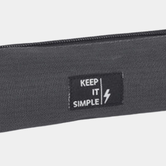 Emerson Pencilcase Federmäppchen Zylinderförmig Gray