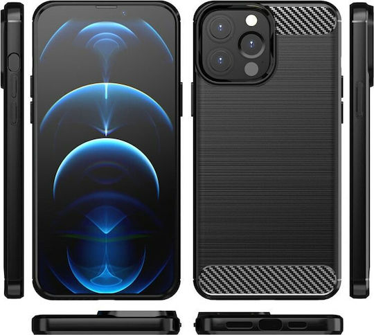 Nuon Back Cover Σιλικόνης Μαύρο (IPhone 13 Pro (Apple))