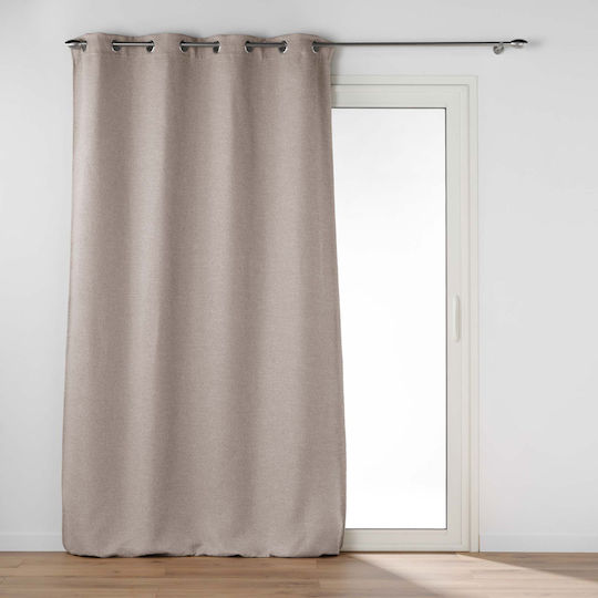 Douceur d'Intérieur L-c Dusky Συσκότισης με Τρουκς Μπεζ 140x240εκ. Douceur d'Intérieur L-c Dusky Συσκότισης με Τρουκς Μπεζ 140x240εκ.