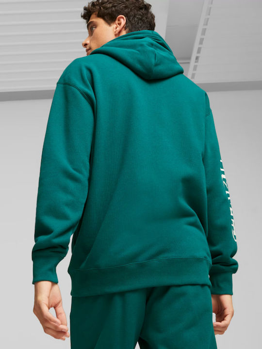 PUMA X Staple Φούτερ Malachite με Κουκούλα