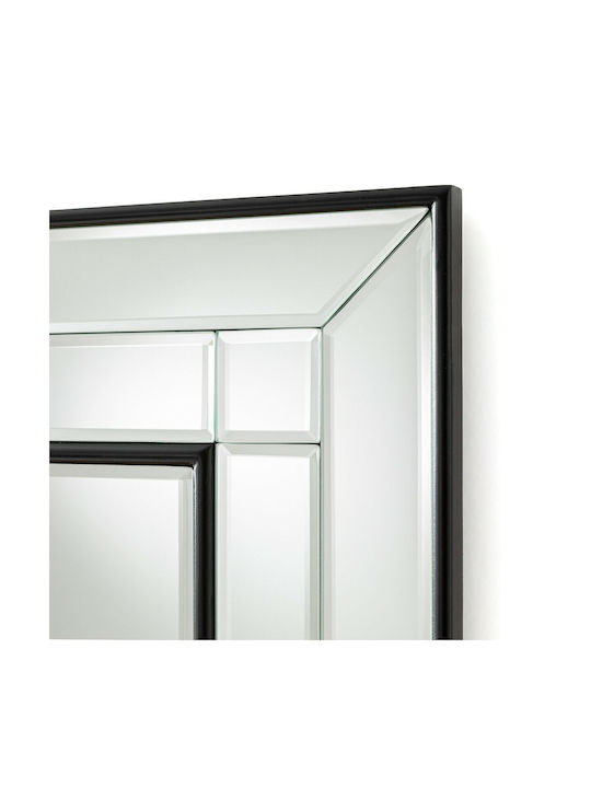 La Redoute Interieurs Oglindă de Perete cu Negru Ramă din Lemn 90x132cm 1buc