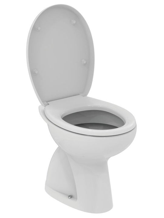 Vidima Stehende Toilette Unterer Siphon Weiße