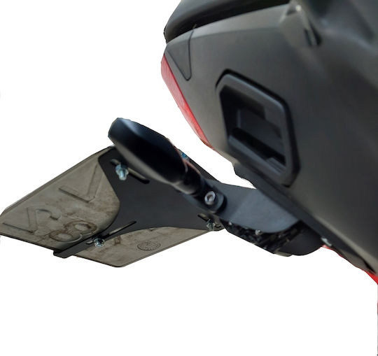 Moto Discovery Foldable Motorcycle License Plate Holder