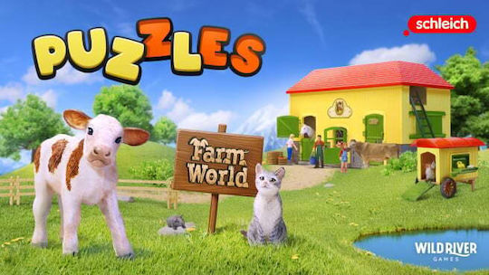 Schleich Puzzles Farm World Switch Game