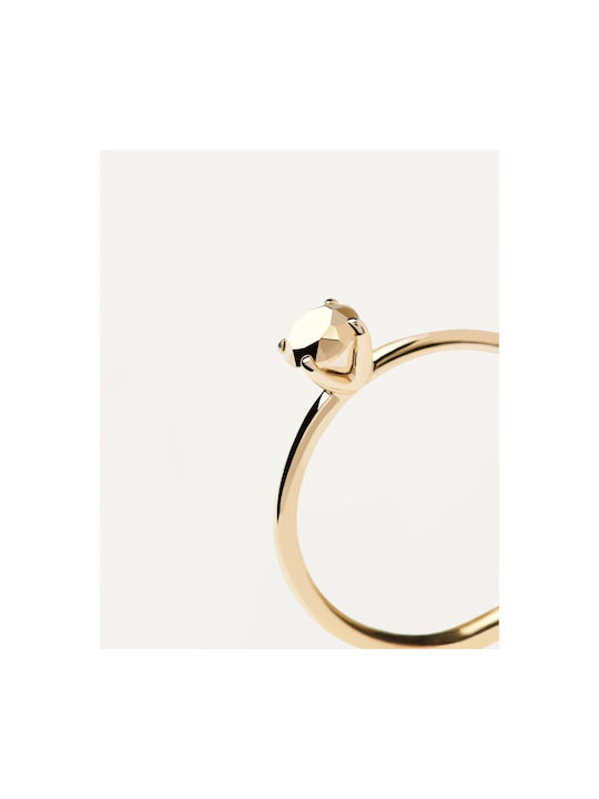 P D Paola Women's Ring from Silver Gold Plated