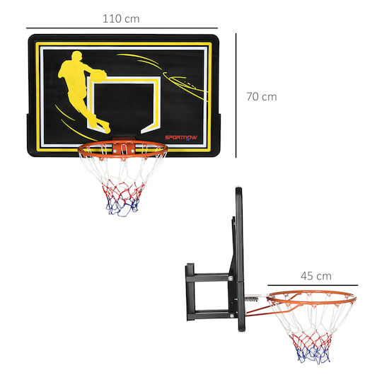 Sportnow Παιδική Μπασκέτα Εξωτερικού και Εσωτερικού Χώρου Πόρτας Sportnow Τσέρκι