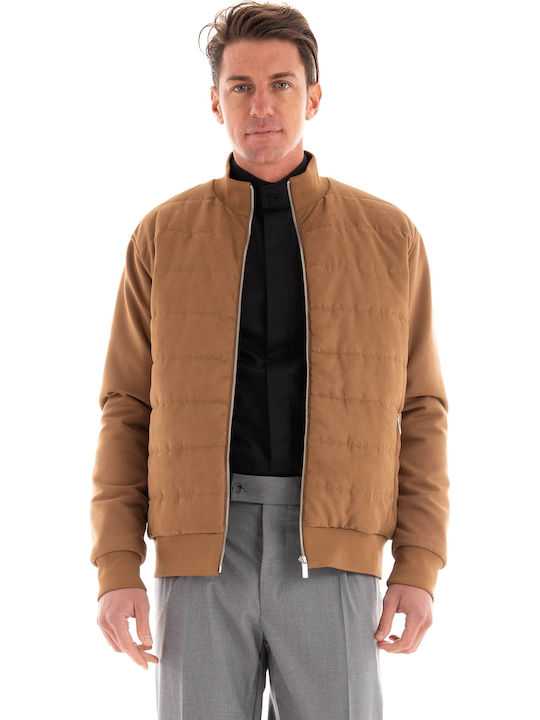 Winter Jacket Bomber Camel.