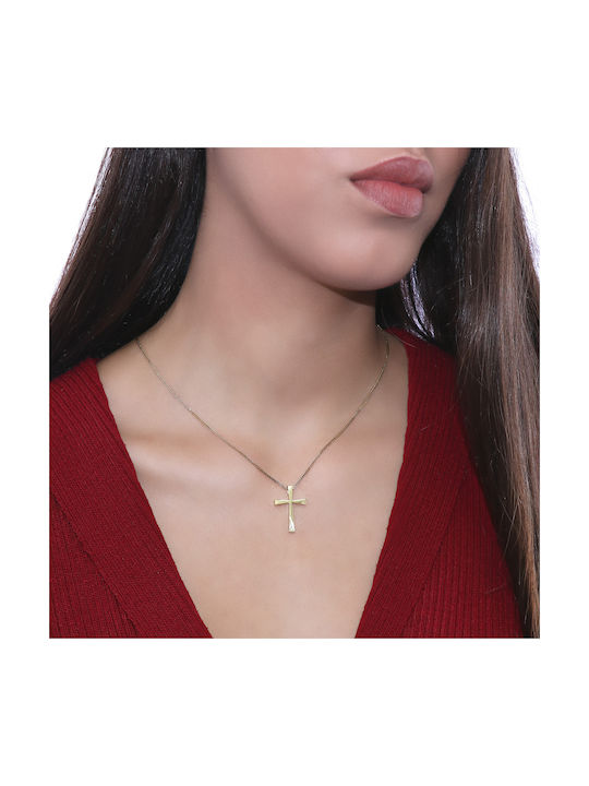 Triantos Damen Gold Kreuz 18K