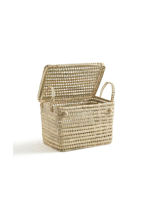 La Redoute Interieurs Dekorative Koffer Hölzernes 48x33x31cm Beige