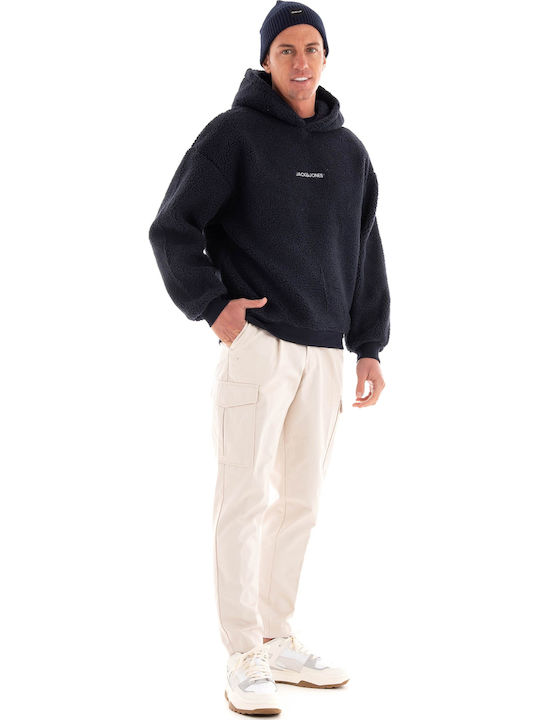 Hose Cargo in Tapered Schnitt Light Beige
