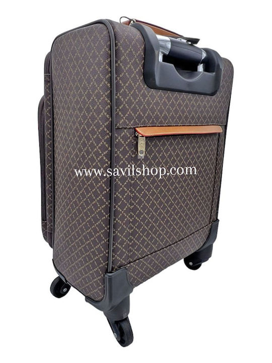 La Tour Eiffel Cabin Suitcase Brown La Tour Eiffel Cabin Suitcase Brown