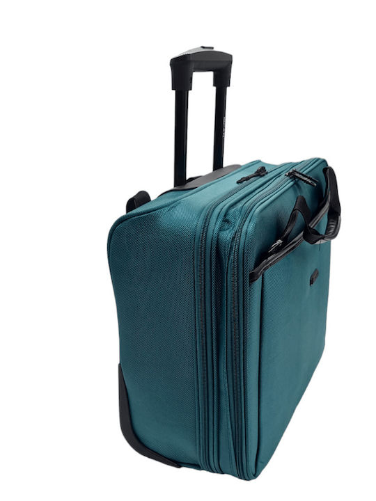 Mcan Mcan Hart Kabinenkoffer Petrol Blau mit 4 Räder Höhe 40cm