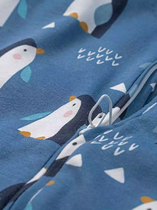 Ako Winter Sleeping Bag with Feet 2.5 Tog Blue