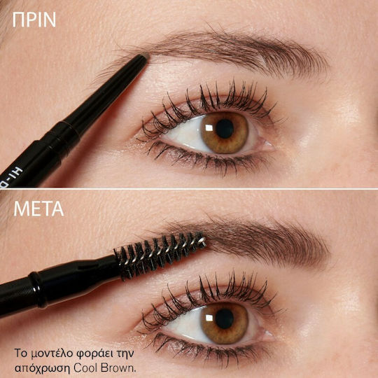RevitaLash Hi-def Brow Pencil for Eyebrows Soft Brown