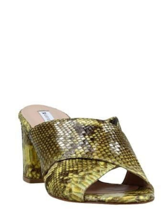 Damen Sandalen in Grün Farbe