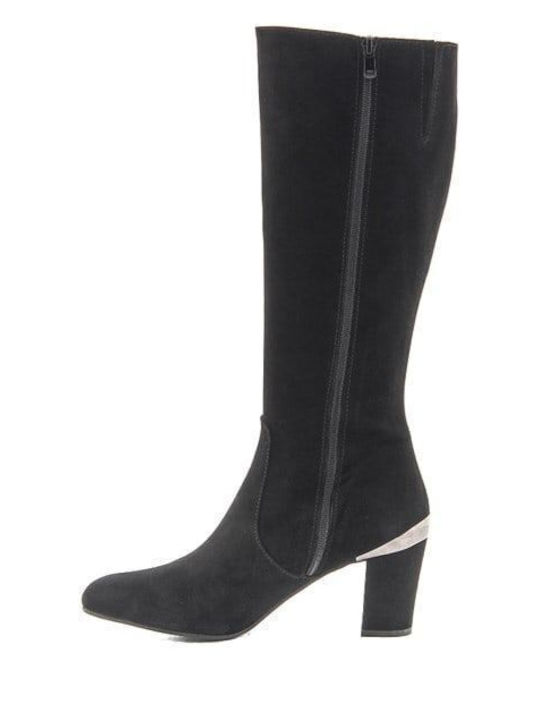 Suede Women's Boots Black