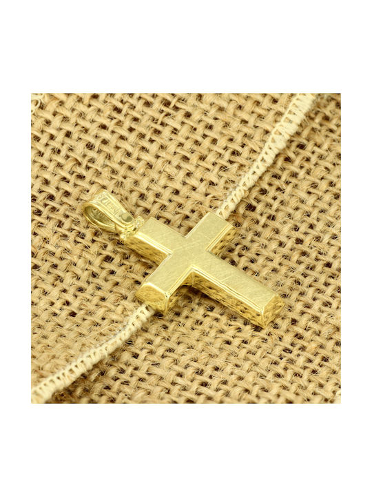 Triantos Men's Gold Cross 14K