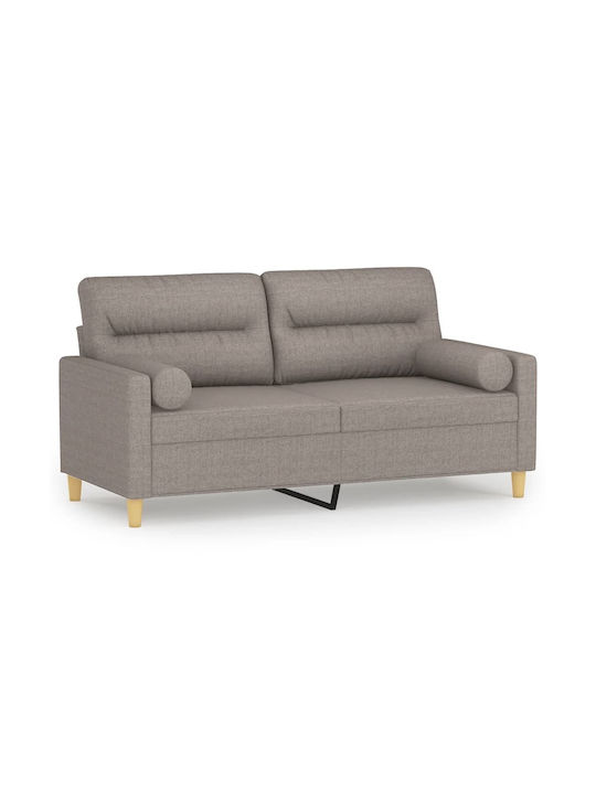Cu două locuri Canapea Taupe 158x77x80cm.