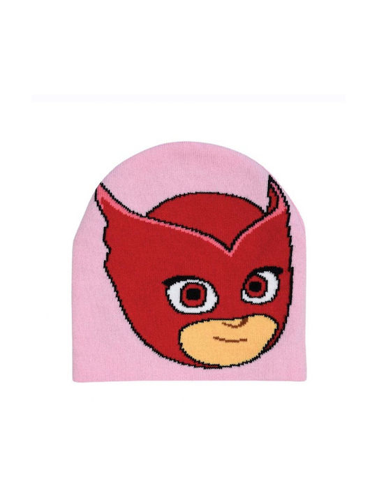 PJ Masks Kids Beanie Knitted Pink