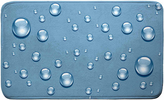 Atmosphera Badematte Lc Bubble 1801897 Blau 45x75cm Atmosphera Badematte Lc Bubble 1801897 Blau 45x75cm