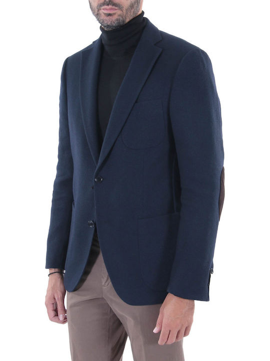 Tom Frank Men's Winter Suit Jacket Blue