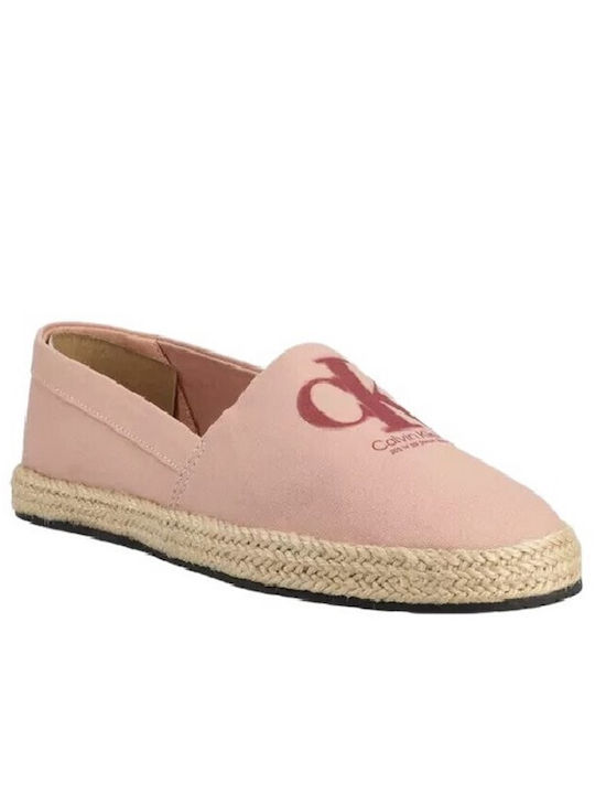 Calvin Klein Women's Fabric Espadrilles Pink