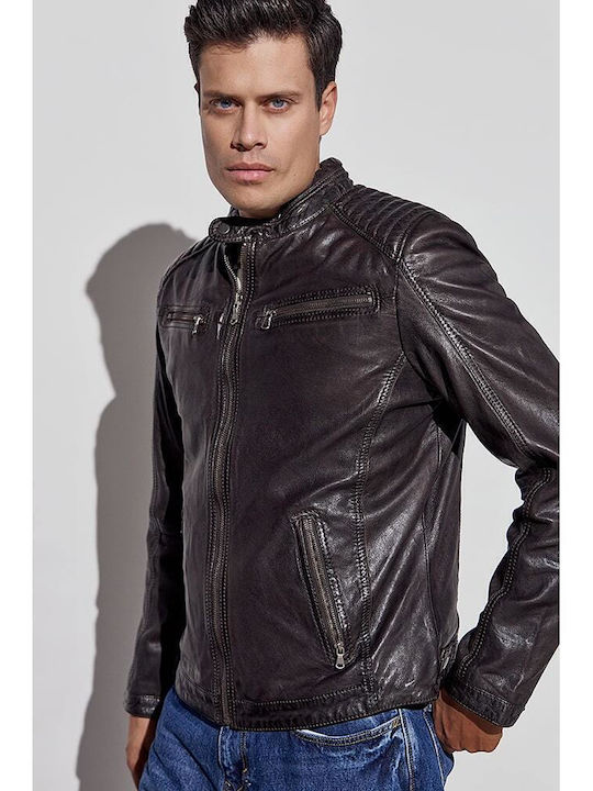 Lederjacke Jacke Brown