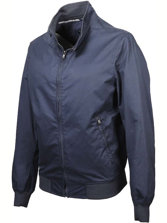 Royal Cup Herren Winter Jacke Lässig Blau