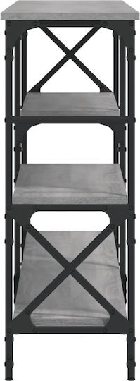 Κονσόλα από Ξύλο & Μέταλλο Γκρι Sonoma Μ180xΠ29xΥ76.5εκ.