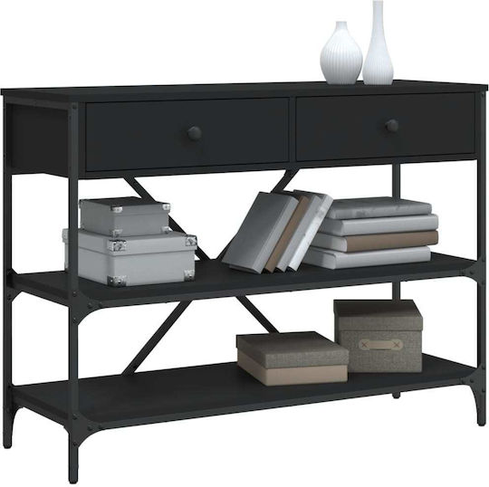 Consolă Negru L100xL34.5xH75buc
