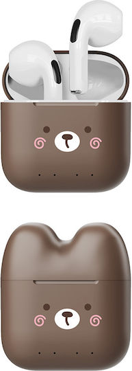 Yookie YKS26 In-ear Bluetooth Handsfree Ακουστικά με Θήκη Φόρτισης Λευκά