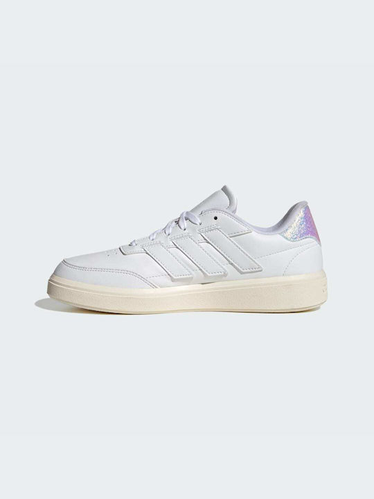 Adidas Courtblock Femei Sneakers Albe