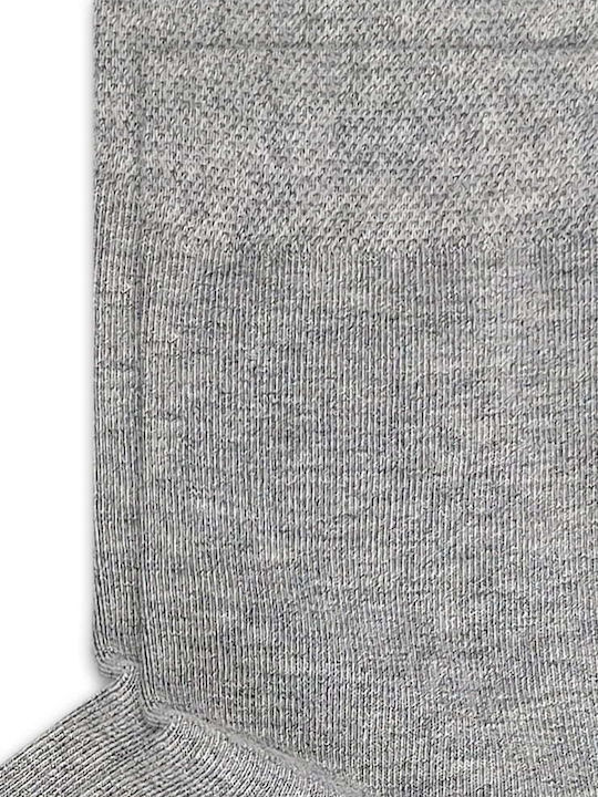 Q&Y Einfarbige Socken Gray 3Pack