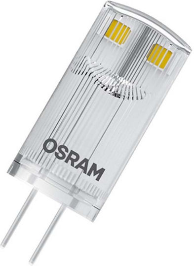 Osram Λάμπα LED 0.6W για Ντουί G4 Θερμό Λευκό 55lm