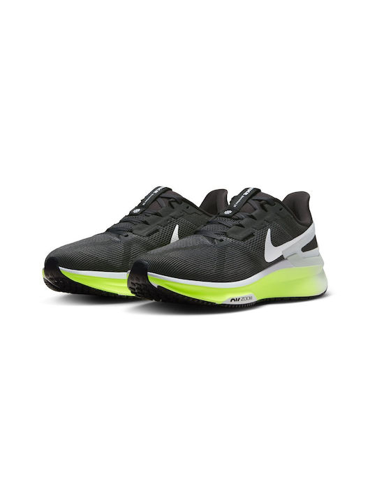 Air Zoom Structure 25 Sport Shoes Running Black