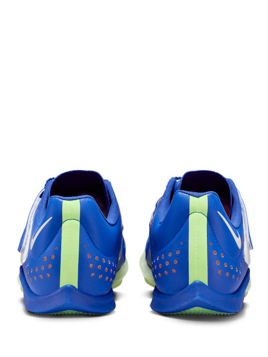 Nike Air Zoom Lj Elite Racer Sport Shoes Spikes Blue