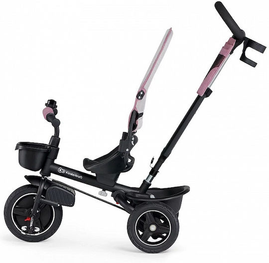 Kinderkraft Spinstep Pliabil Și Triciclete Pentru Copii 5 În 1 Pentru 9 Luni Roz