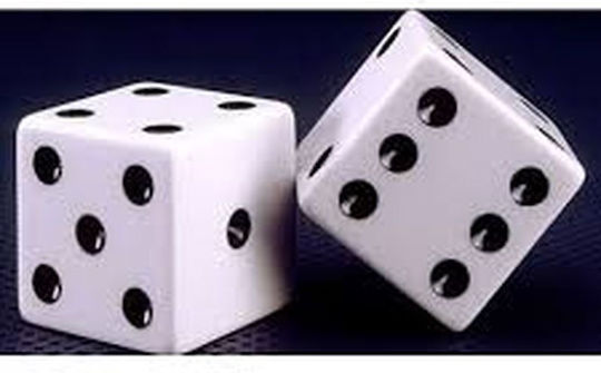 Dice White 1pcs