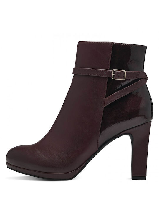 Marco Tozzi Women's Ankle Boots Burgundy