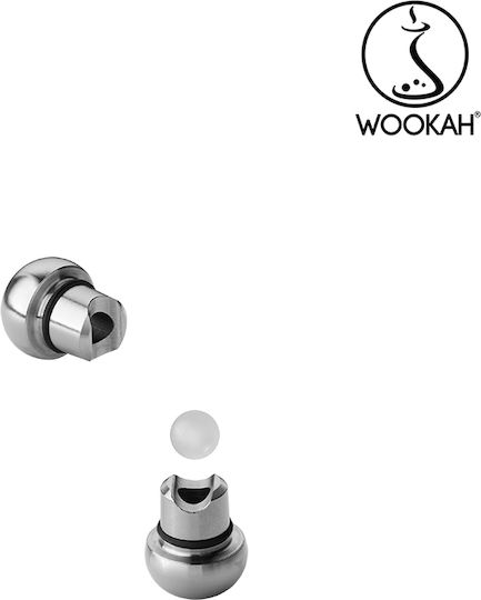 Wookah Ναργιλές Smooth Oak Μονός 41cm