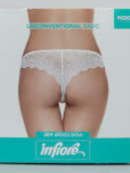 Damen Brasilien mit Spitze White
