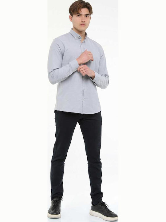 Langärmlig Hemd Gray
