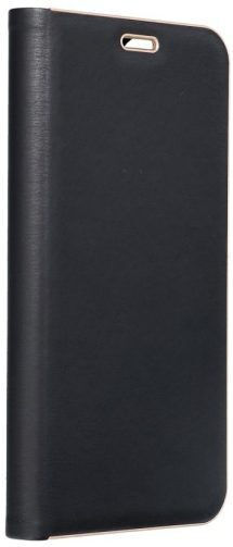 Forcell Vennus Luna Buchen Sie Synthetisches Leder Schwarz (Huawei P20 Lite)