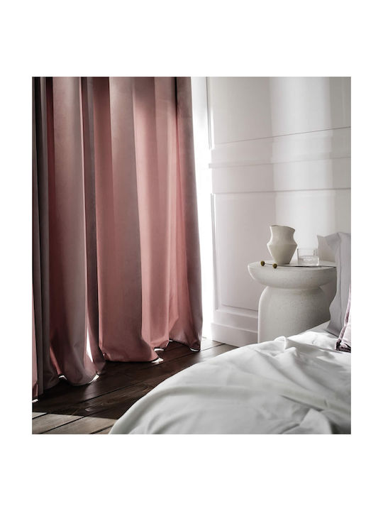 Gofis Home Curtain with Grommet Winter 711 19 Mauve Grey 140x280cm