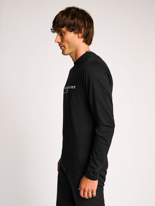 Staff Men's Long Sleeve Blouse Black