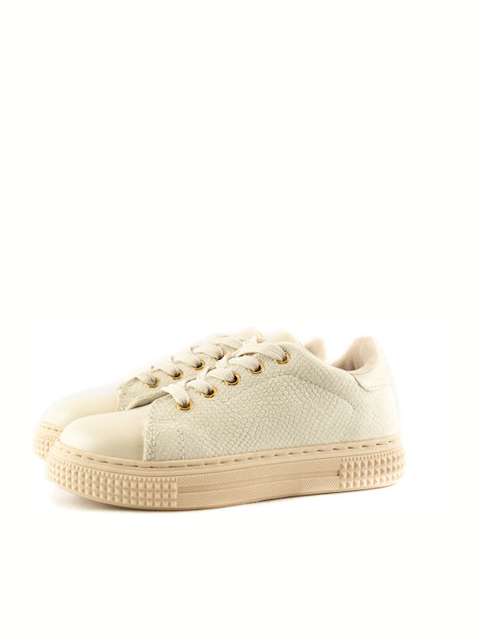 Love4shoes Kinder-Sneaker Beige