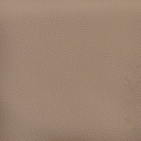 Canapea Cu Trei Locuri Din Piele Ecologică Culoare Capucino 198x77x80 cm