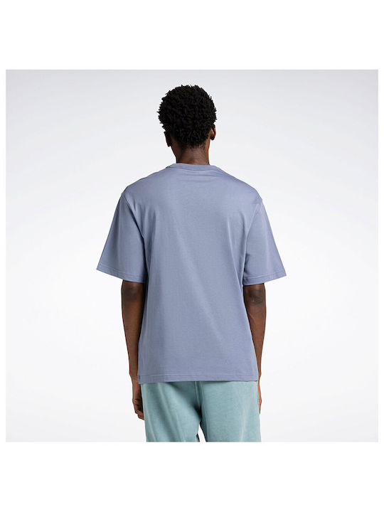 Reebok Unisex Men's Short Sleeve T-shirt WASHED INDIGO
