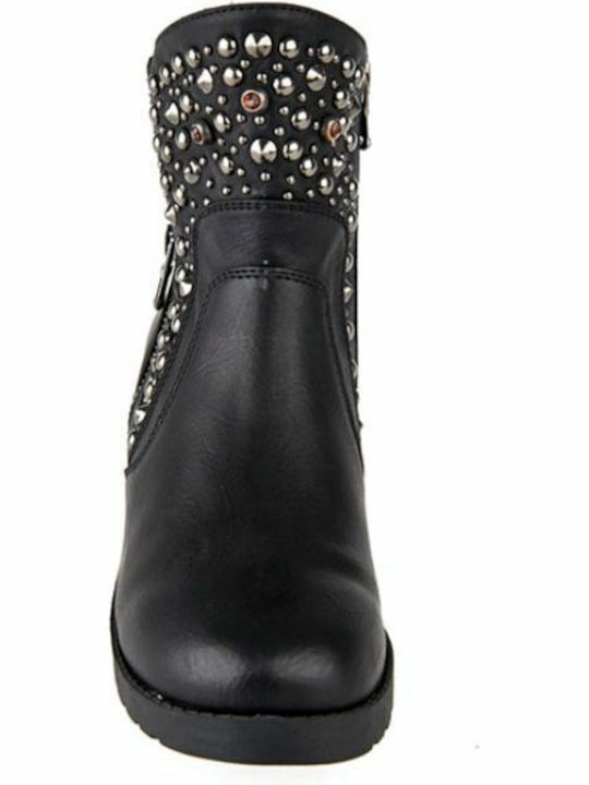 Stiefeletten Damen Schwarz